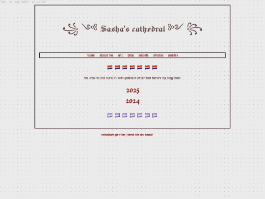 myblog screenshot