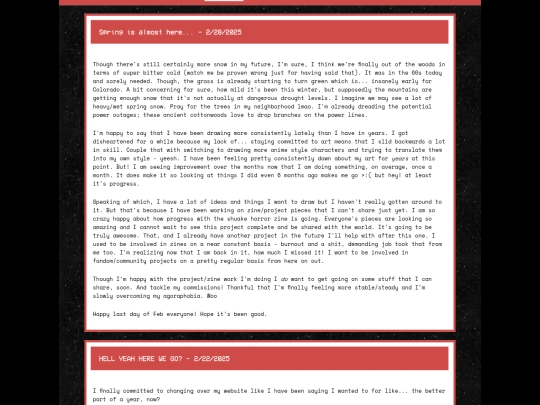 blog screenshot