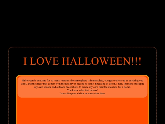halloween screenshot