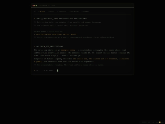 blog screenshot