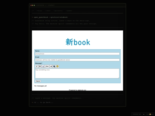 contact screenshot