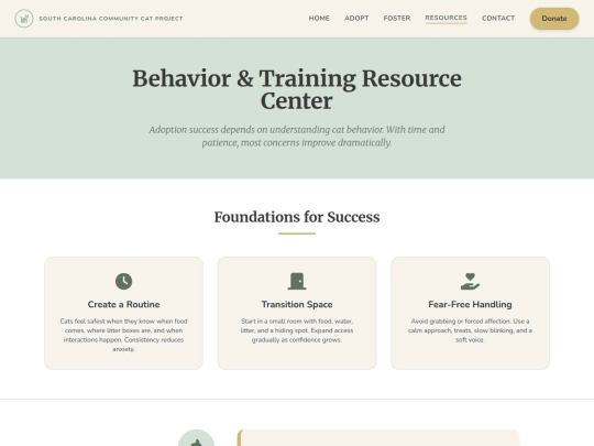 behavior screenshot