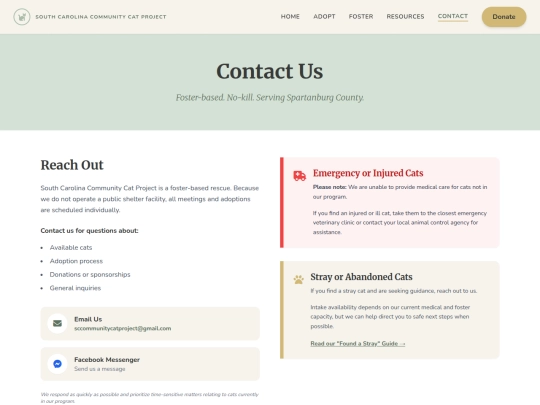 contact screenshot