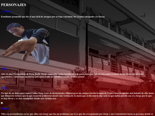 PERSONAJES screenshot