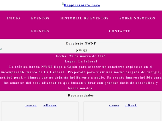 eventos/eventoNWNF screenshot