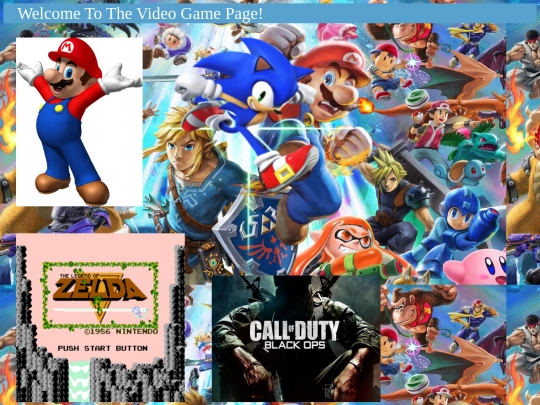 Videogames screenshot
