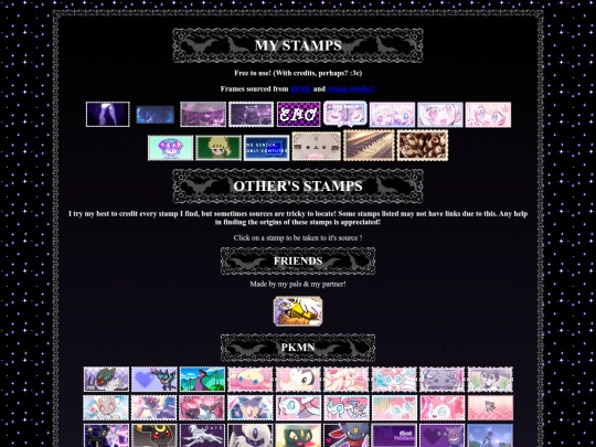 stamps screenshot