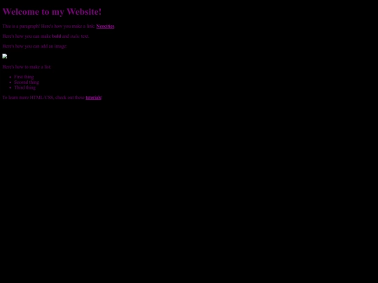 setting screenshot