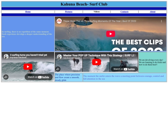 videos screenshot