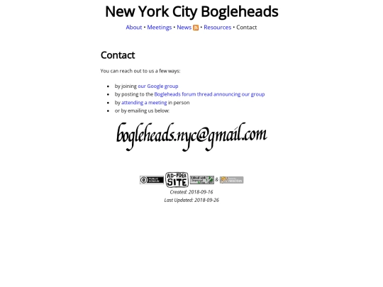 contact screenshot