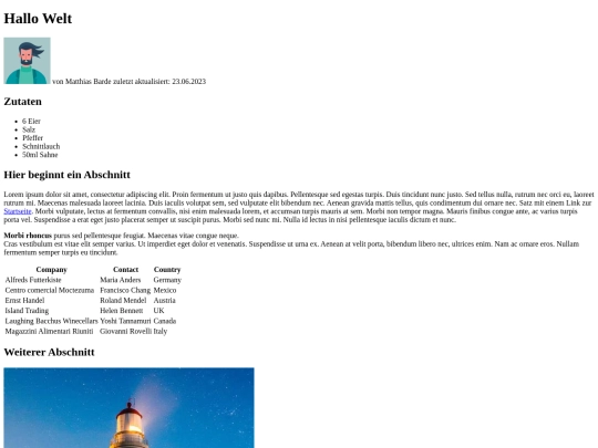 hallo screenshot