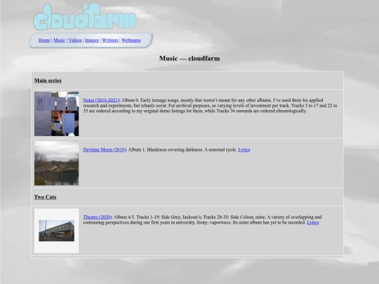 music cloudfarm screenshot