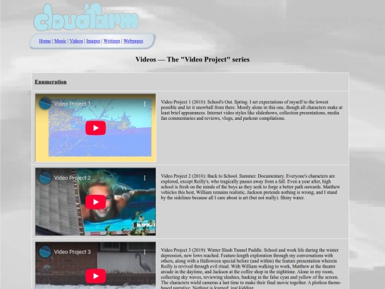videos video project screenshot