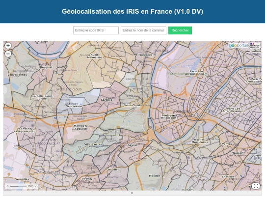 GEOLOCALISATION/Geolocalisation à l'iris V1.0 DV screenshot