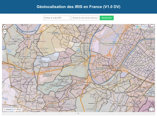 GEOLOCALISATION/Geolocalisation screenshot