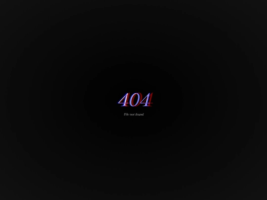 not_found screenshot