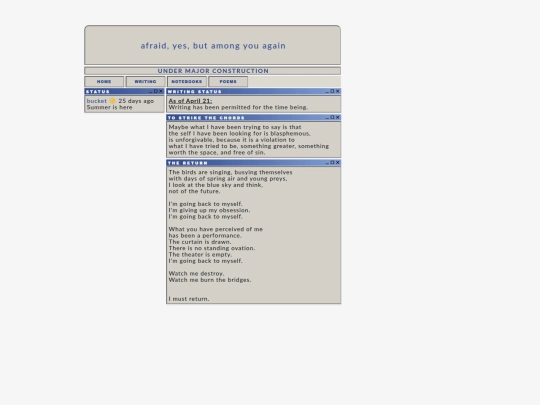 pages/writing screenshot