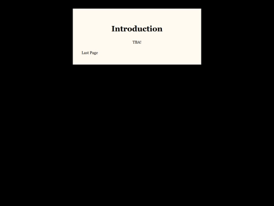 Introduction screenshot