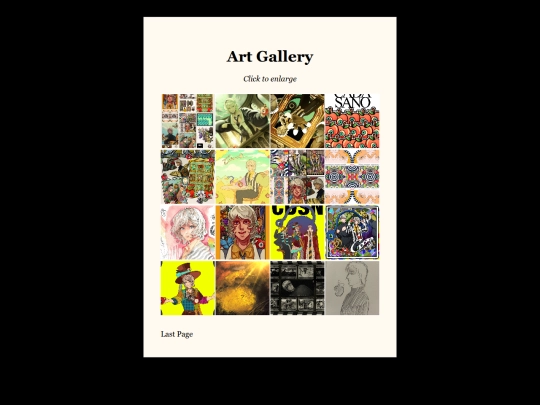 artgallery screenshot