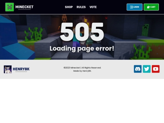Errors/505 screenshot