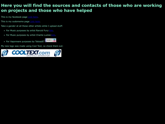 sourcesandcontacts screenshot