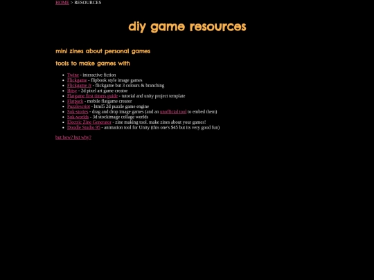 resources screenshot