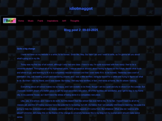 blog2 screenshot