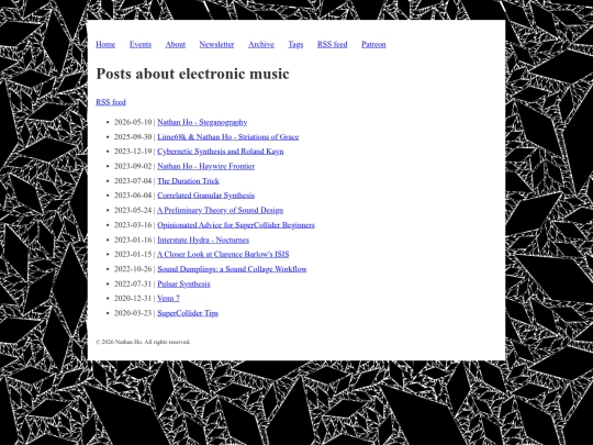 categories/electronic-music screenshot