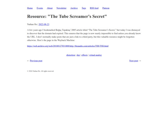 posts/the-tube-screamers-secret screenshot