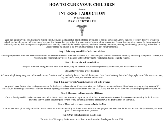DrCrackworth/internetaddictioncure screenshot