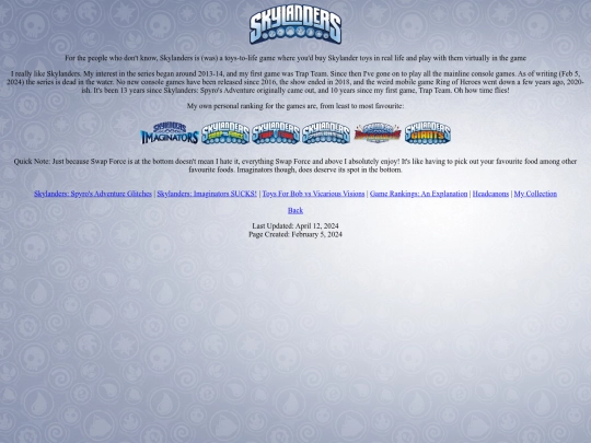 skylandershome screenshot
