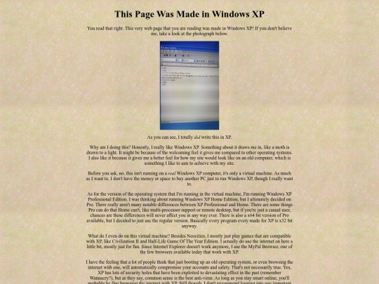 xp screenshot