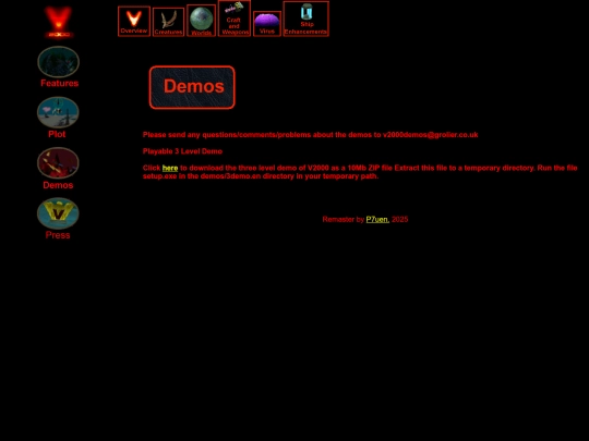 grolier/demos screenshot