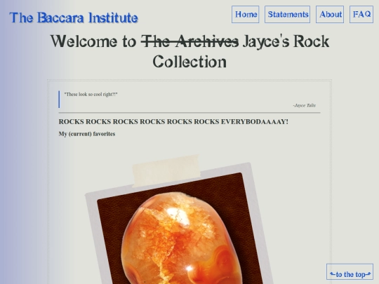 Jayces_Rock_Collection/Favorites screenshot