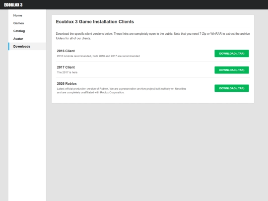 downloads screenshot