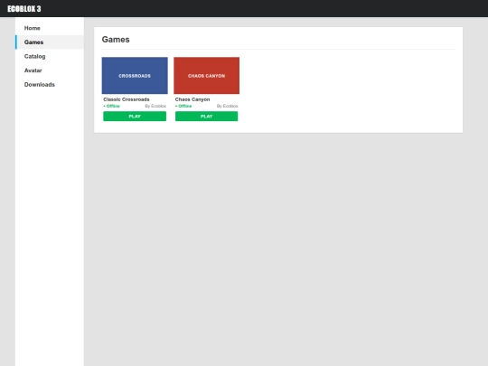 games screenshot