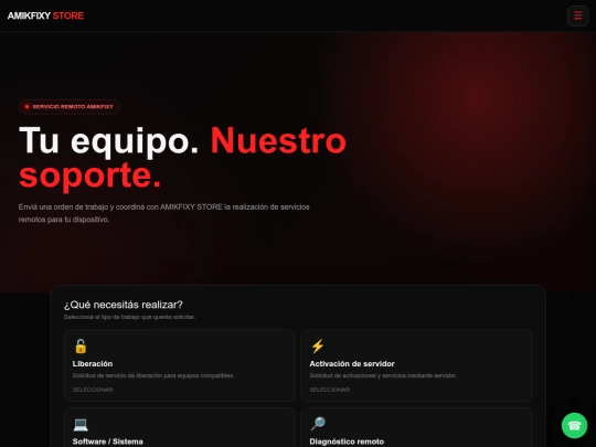 servicios-remotos screenshot