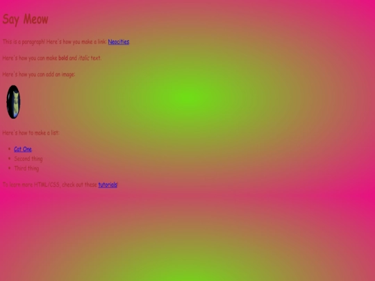 index screenshot