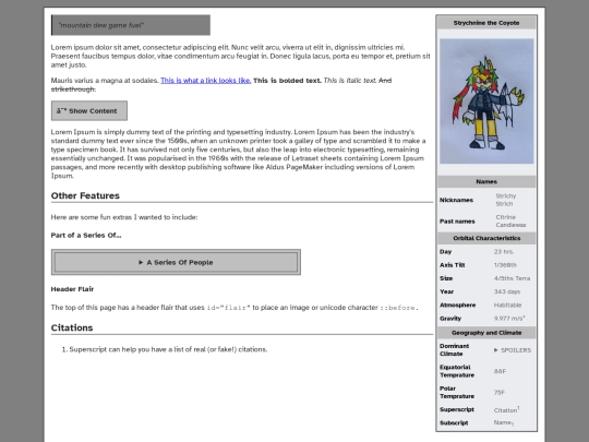 strychnine screenshot