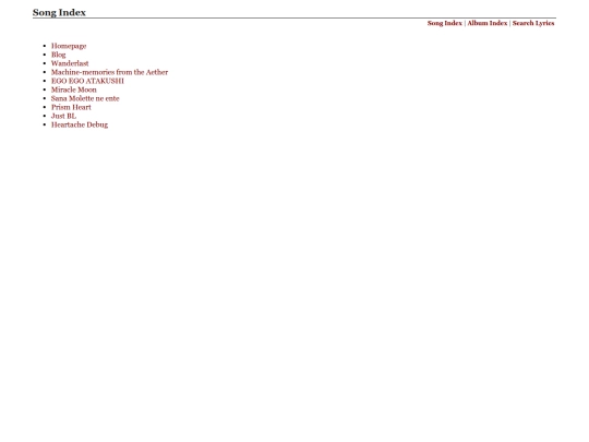 translation/lyrics/songs-template screenshot