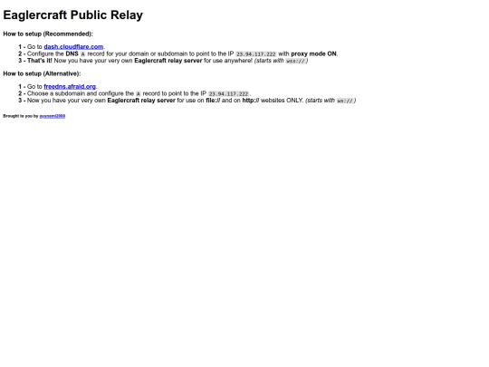 eagrelay screenshot
