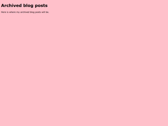 archivedposts screenshot