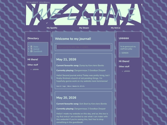 journal screenshot