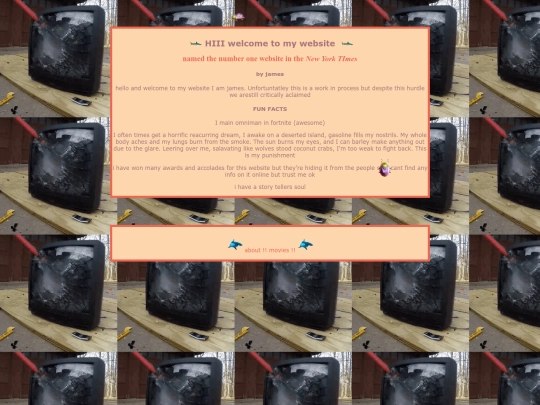opening page screenshot