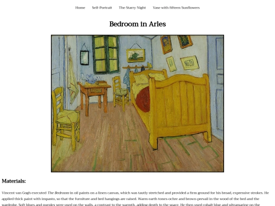 Bedroom screenshot