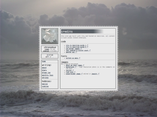credits screenshot