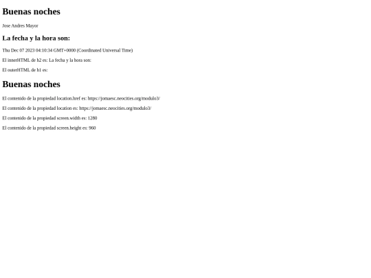 modulo3 screenshot