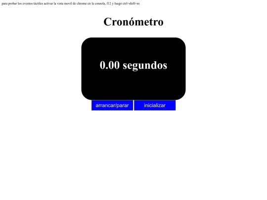op_crono/cronometro screenshot