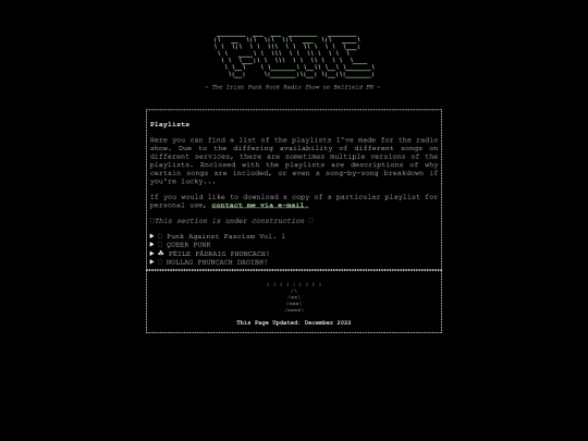 playlists screenshot