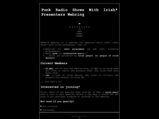 webring screenshot